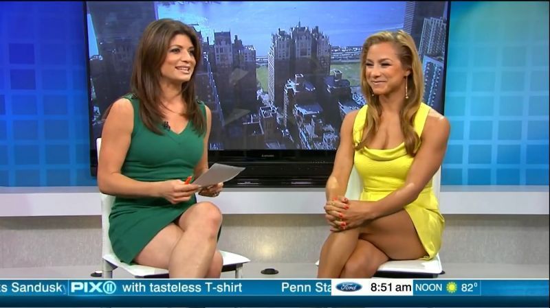 Anchor Babes Upskirt - News anchors and voyuer upskirt picture. Full HD Porno free pic.