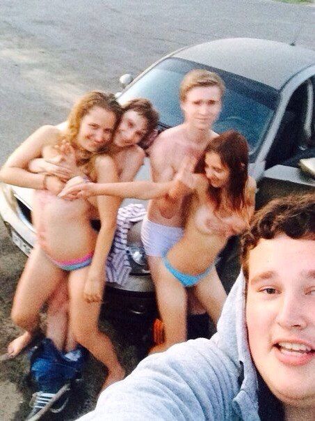 Brown E. reccomend selfie group nude