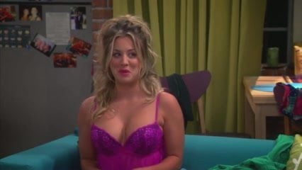 best of Bang kaley cuoco nighty cleavage sexy