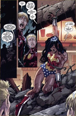 Devil reccomend wonder woman defeated naked