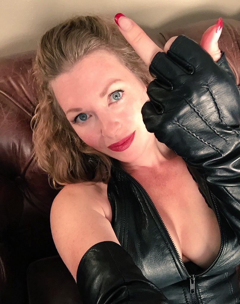 best of Mistress leather gloves boots
